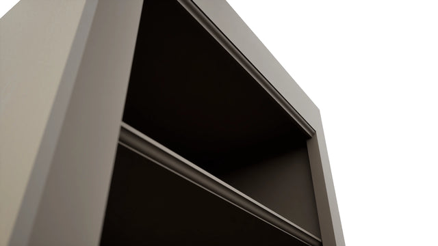Fabuwood Fusion Oyster WOS1836 Wall Open Shelf, Detail View