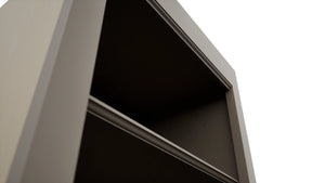 Fabuwood Fusion Oyster WOS1842 Wall Open Shelf, Detail View
