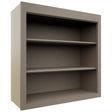 Fabuwood Fusion Oyster WOS3030 Wall Open Shelf, Front View
