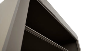 Fabuwood Fusion Oyster WOS3036 Wall Open Shelf, Detail View