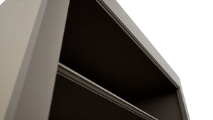 Fabuwood Fusion Oyster WOS3042 Wall Open Shelf, Detail View