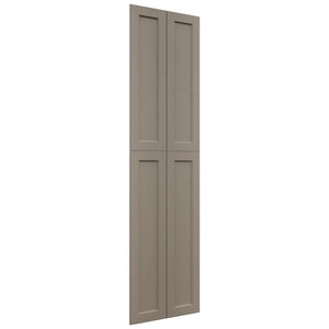Fabuwood Fusion Oyster WP-T96 Panel, Front View