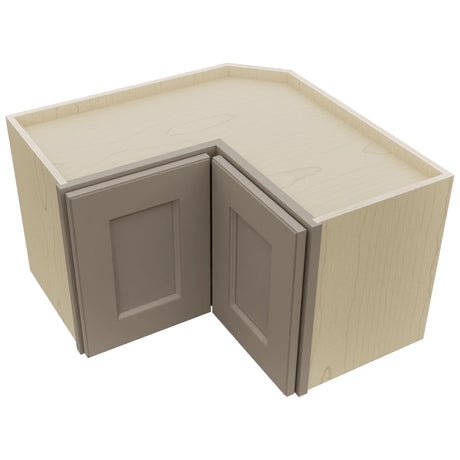 Fabuwood Fusion Oyster WPC2415 Wall Corner Pie Cabinet, Top View
