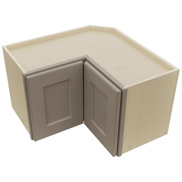 Fabuwood Fusion Oyster WPC2415 Wall Corner Pie Cabinet, Top View