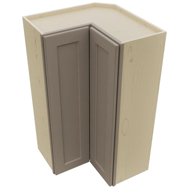 Fabuwood Fusion Oyster WPC2442 Wall Corner Pie Cabinet, Top View