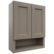 Fabuwood Fusion Oyster WVS2430 Vanity Wall Storage, Front View