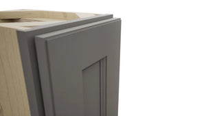 Fabuwood Fusion Stone B09FD-12D Base Full Door Cabinet, Detail View