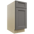 Fabuwood Fusion Stone B15 Base Standard Cabinet, Front View