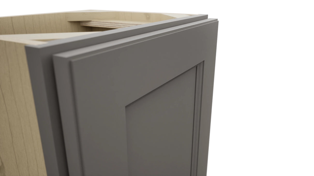 Fabuwood Fusion Stone B15FD-12D Base Full Door Cabinet, Detail View