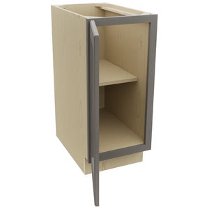 Fabuwood Fusion Stone B15FD Base Full Door Cabinet, Open View