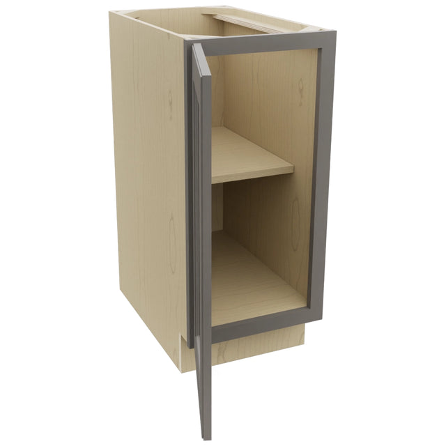 Fabuwood Fusion Stone B15FD Base Full Door Cabinet, Open View