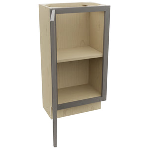 Fabuwood Fusion Stone B18FD-12D Base Full Door Cabinet, Open View