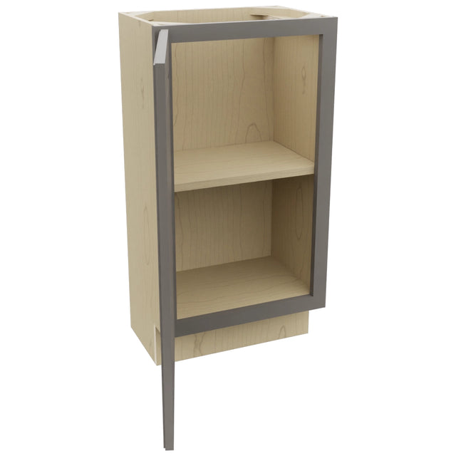 Fabuwood Fusion Stone B18FD-12D Base Full Door Cabinet, Open View