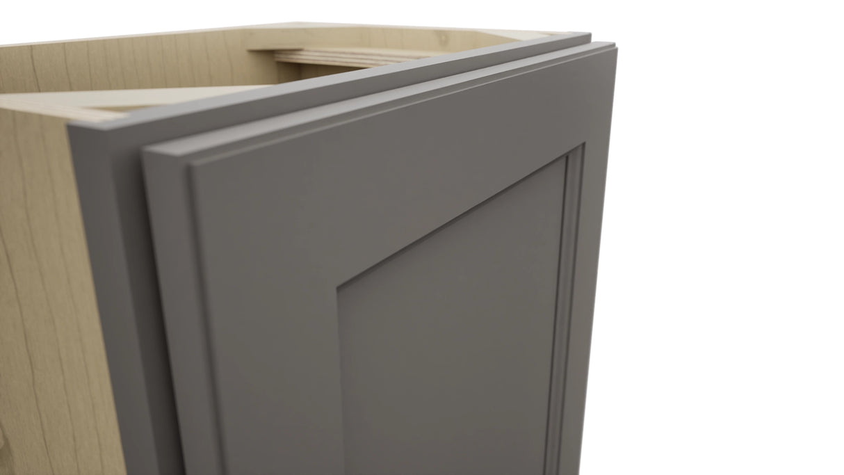 Fabuwood Fusion Stone B18FD-12D Base Full Door Cabinet, Detail View