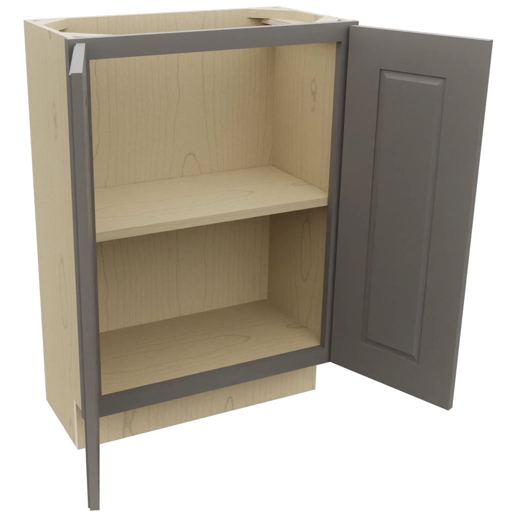 Fabuwood Fusion Stone B24FD-12D Base Full Door Cabinet, Open View