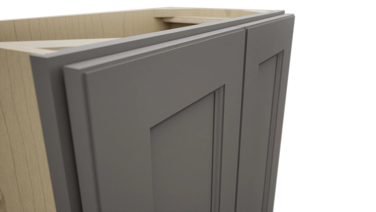 Fabuwood Fusion Stone B24FD-12D Base Full Door Cabinet, Detail View