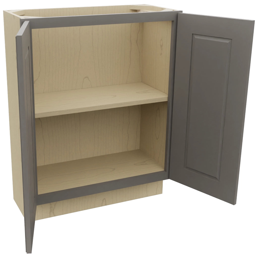 Fabuwood Fusion Stone B27FD-12D Base Full Door Cabinet, Open View