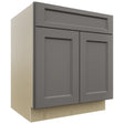 Fabuwood Fusion Stone B30 Base Standard Cabinet, Front View
