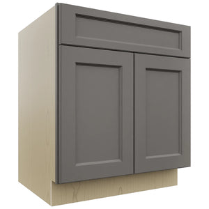 Fabuwood Fusion Stone B30 Base Standard Cabinet, Front View