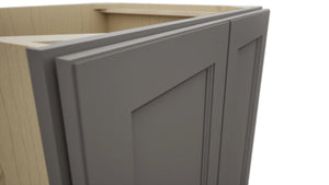 Fabuwood Fusion Stone B30FD Base Full Door Cabinet, Detail View