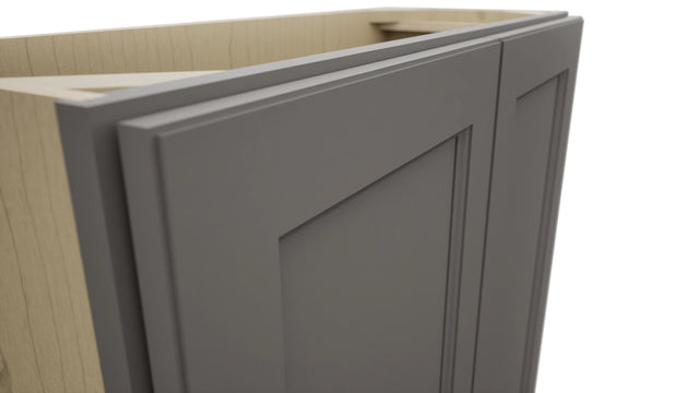 Fabuwood Fusion Stone B33FD-12D Base Full Door Cabinet, Detail View