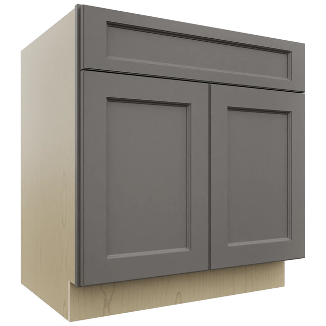 Fabuwood Fusion Stone B33SDF Base Standard Cabinet, Front View