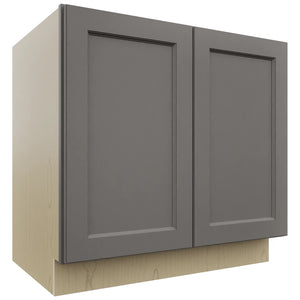 Fabuwood Fusion Stone B36FD Base Full Door Cabinet, Front View