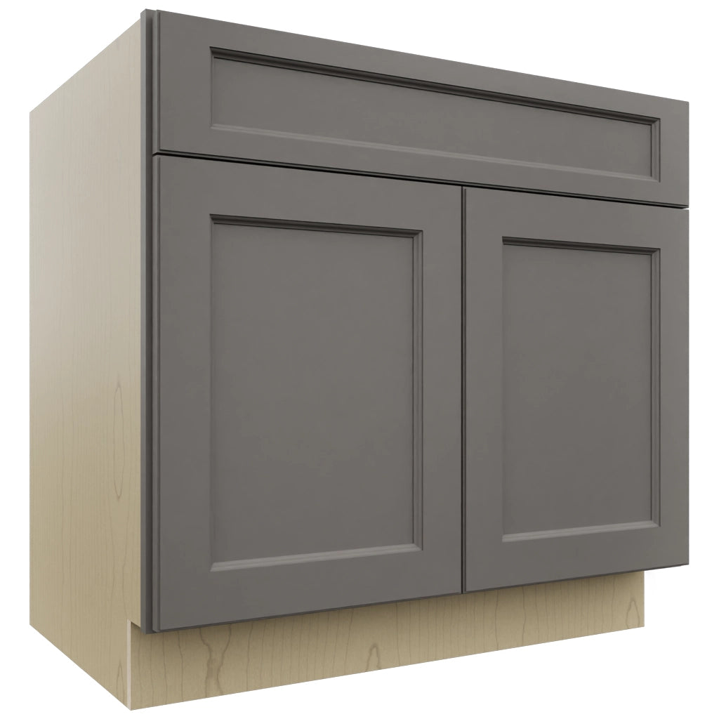 Fabuwood Fusion Stone B36SDF Base Standard Cabinet, Front View