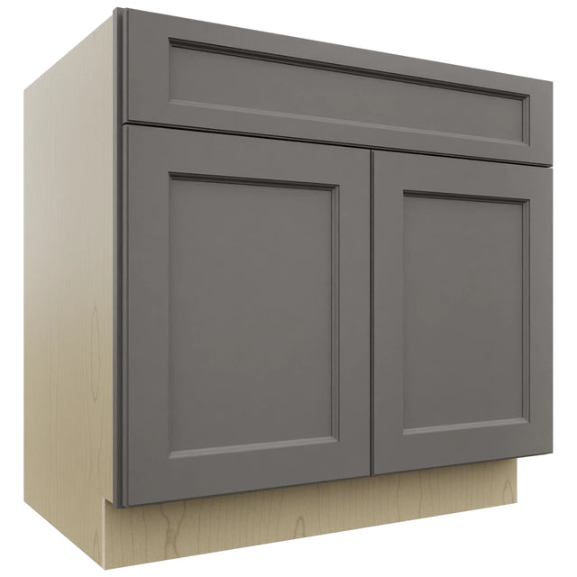 Fabuwood Fusion Stone B36SDF Base Standard Cabinet, Front View