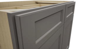 Fabuwood Fusion Stone B39 Base Standard Cabinet, Detail View