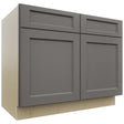 Fabuwood Fusion Stone B42 Base Standard Cabinet, Front View