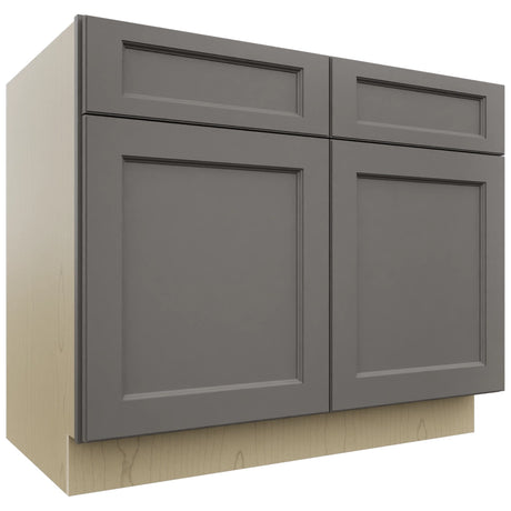 Fabuwood Fusion Stone B42 Base Standard Cabinet, Front View