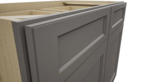 Fabuwood Fusion Stone B42 Base Standard Cabinet, Detail View