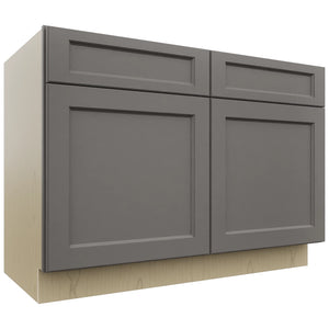Fabuwood Fusion Stone B48 Base Standard Cabinet, Front View