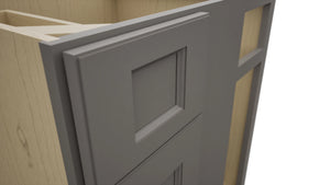 Fabuwood Fusion Stone BLB36/39 Base Corner Blind Cabinet, Detail View