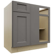 Fabuwood Fusion Stone BLB39/42 Base Corner Blind Cabinet, Front View