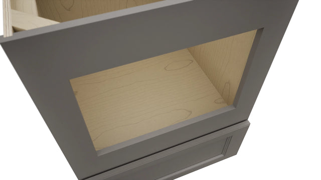 Fabuwood Fusion Stone BMC24 Base Microwave Cabinet, Detail View
