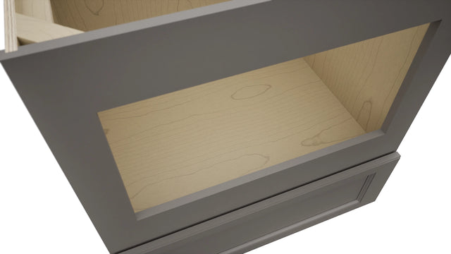 Fabuwood Fusion Stone BMC30 Base Microwave Cabinet, Detail View