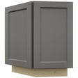 Fabuwood Fusion Stone BRA24 Base Return Angle Cabinet, Front View