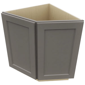 Fabuwood Fusion Stone BRA24 Base Return Angle Cabinet, Top View