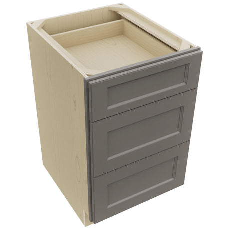 Fabuwood Fusion Stone DB21 Base 3 Drawers Cabinet, Top View