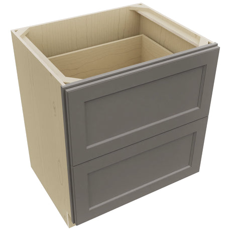 Fabuwood Fusion Stone DB30-2 Base 2 Drawers Cabinet, Top View
