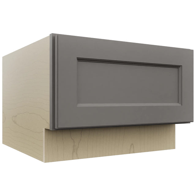 Fabuwood Fusion Stone DBS24 Base Bench Seat Cabinet, Front View