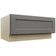 Fabuwood Fusion Stone DBS36 Base Bench Seat Cabinet, Front View