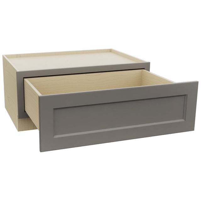 Fabuwood Fusion Stone DBS36 Base Bench Seat Cabinet, Open View