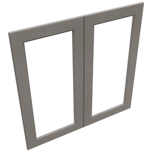 Fabuwood Fusion Stone DS DFG3636 Wall Prepped Door, Top View