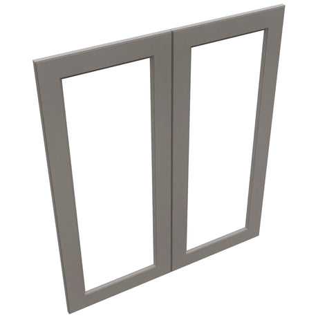 Fabuwood Fusion Stone DS DFG3642 Wall Prepped Door, Top View