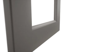 Fabuwood Fusion Stone DS DFGD2436 Wall Prepped Door, Detail View