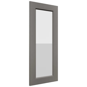 Fabuwood Fusion Stone DS GDW1536 Wall Glass Door, Front View