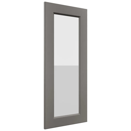 Fabuwood Fusion Stone DS GDW1536 Wall Glass Door, Front View